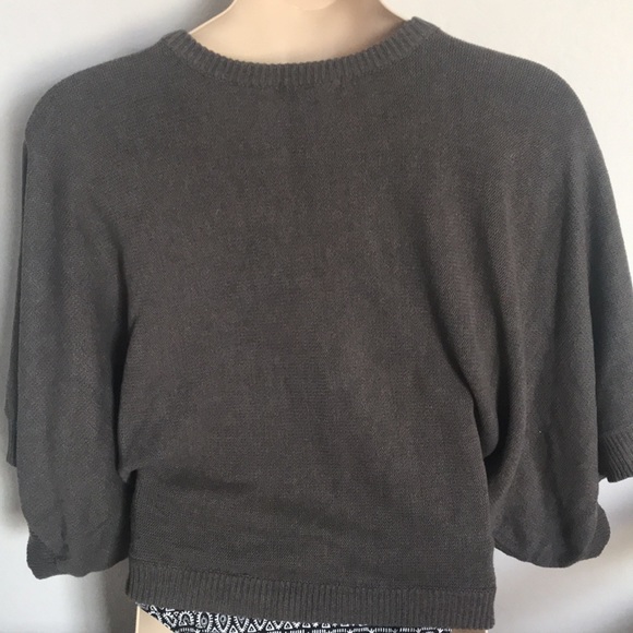 Annalee + Hope Gray Latern sleeves sweater size Large - Picture 8 of 11